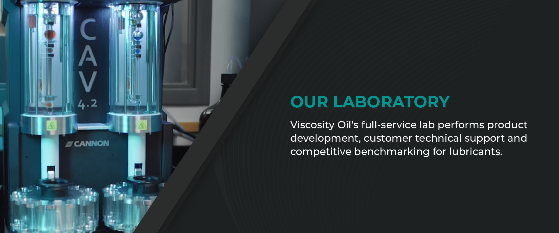 Our laboratory home banner