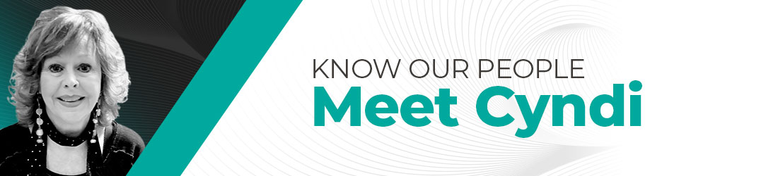 know our people: Meet Cyndi